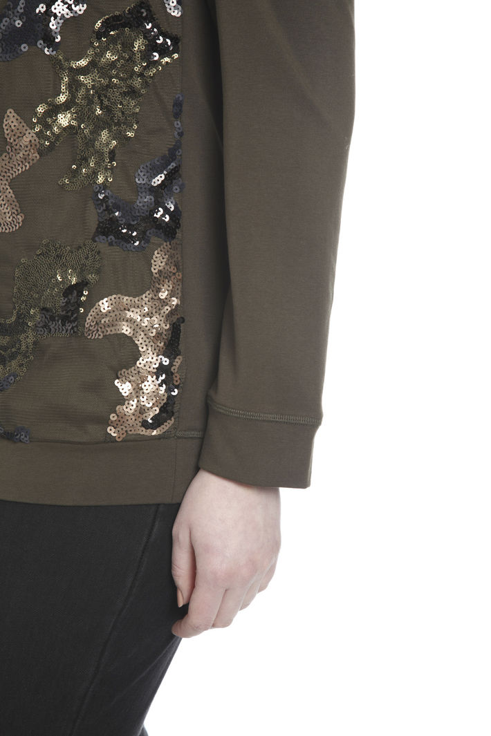 Felpa con paillettes Diffusione Tessile Felpa con paillettes Diffusione Tessile