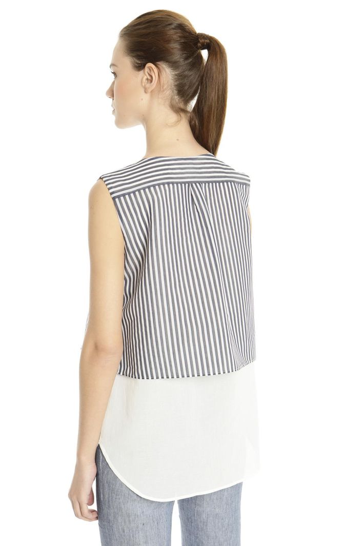 Top smanicato in cotone Diffusione Tessile Top smanicato in cotone Diffusione Tessile