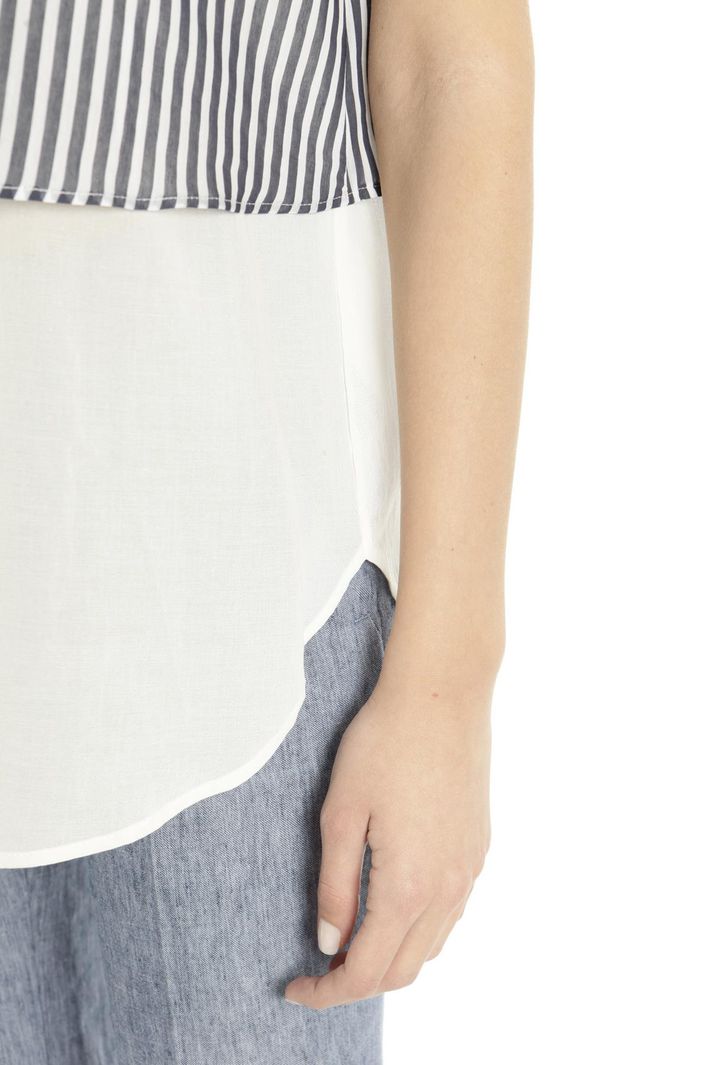 Top smanicato in cotone Diffusione Tessile Top smanicato in cotone Diffusione Tessile