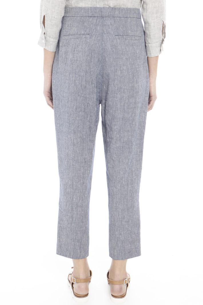 Pantalone in cotone misto lino Diffusione Tessile Pantalone in cotone misto lino Diffusione Tessile