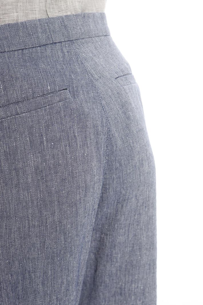 Pantalone in cotone misto lino Diffusione Tessile Pantalone in cotone misto lino Diffusione Tessile