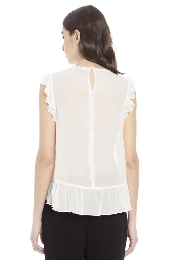 Top con rouches Diffusione Tessile Top con rouches Diffusione Tessile