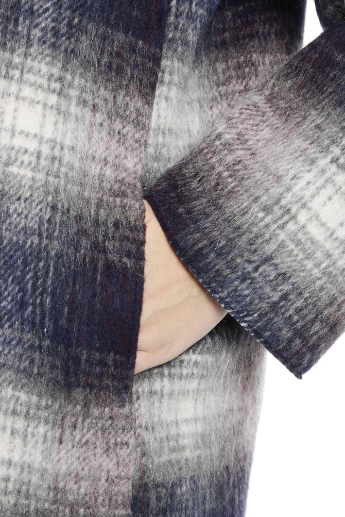 Cappotto in check sfumato Diffusione Tessile Cappotto in check sfumato Diffusione Tessile