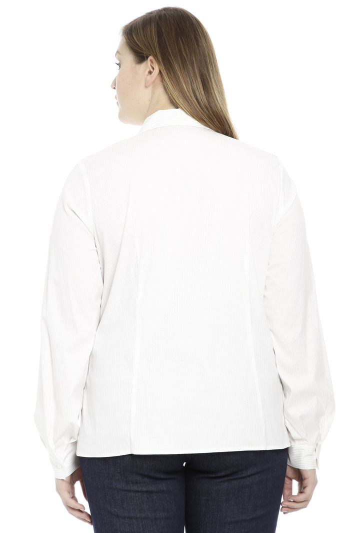 Camicia a motivo rigato lurex Diffusione Tessile Camicia a motivo rigato lurex Diffusione Tessile
