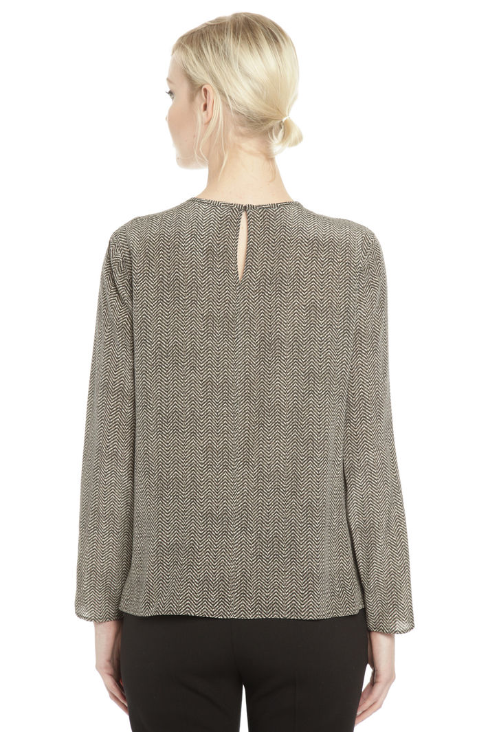 Blusa in crepe stampata Diffusione Tessile Blusa in crepe stampata Diffusione Tessile