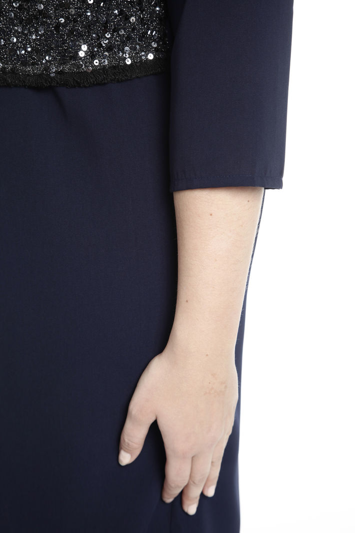 Abito ricamato lurex Diffusione Tessile Abito ricamato lurex Diffusione Tessile