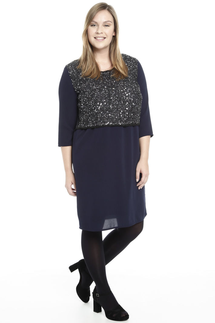 Abito ricamato lurex Diffusione Tessile Abito ricamato lurex Diffusione Tessile