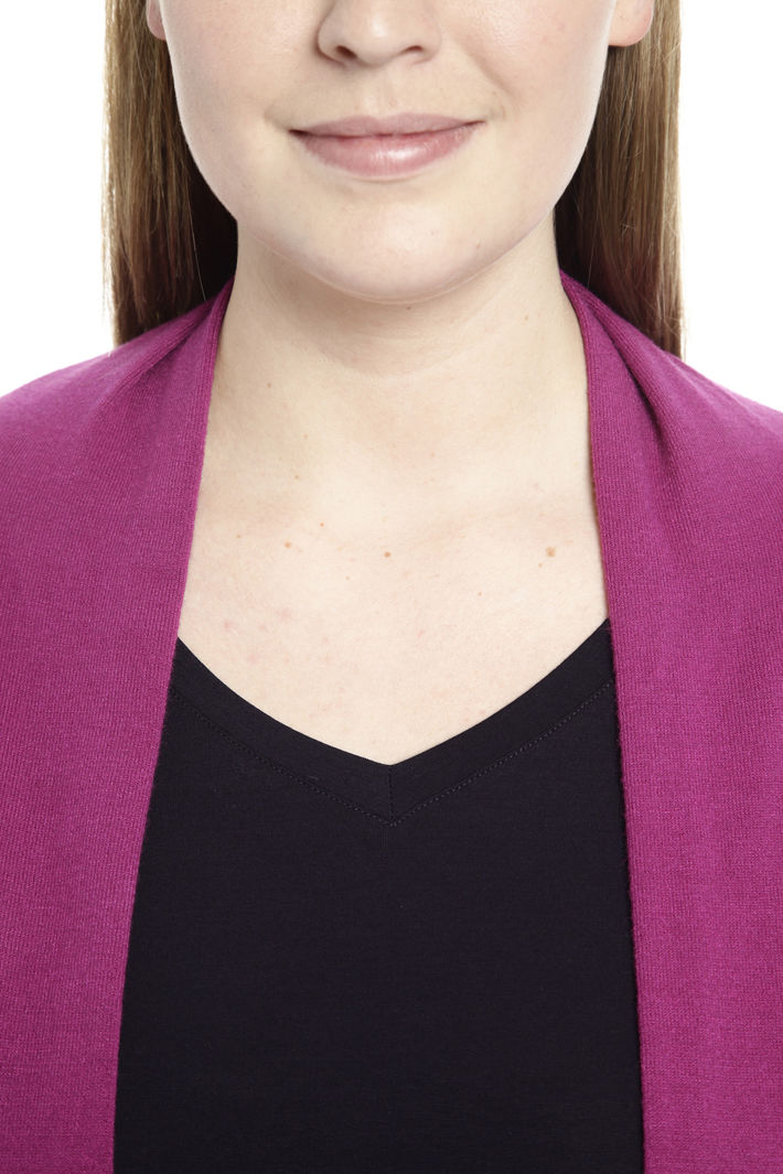 Cardigan asimmetrico Diffusione Tessile Cardigan asimmetrico Diffusione Tessile