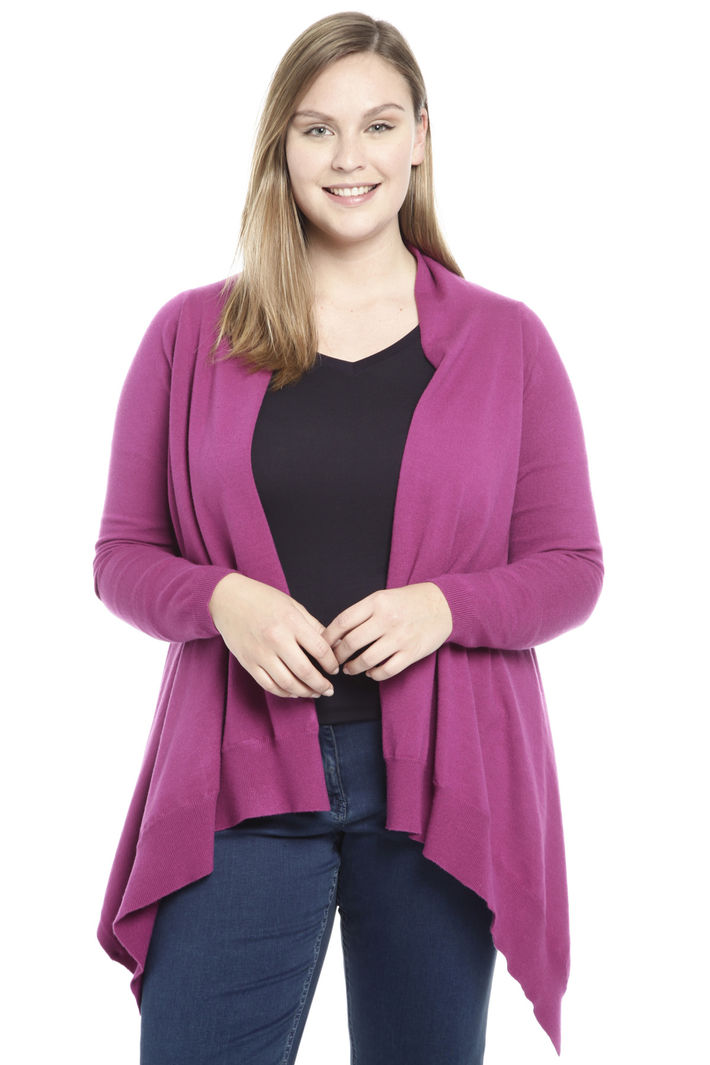 Cardigan asimmetrico Diffusione Tessile Cardigan asimmetrico Diffusione Tessile