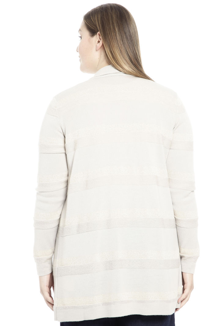 Cardigan a motivo rigato Diffusione Tessile Cardigan a motivo rigato Diffusione Tessile