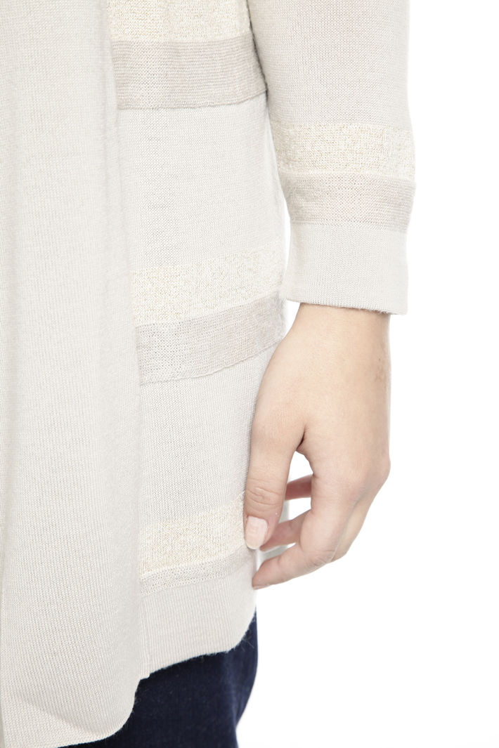 Cardigan a motivo rigato Diffusione Tessile Cardigan a motivo rigato Diffusione Tessile