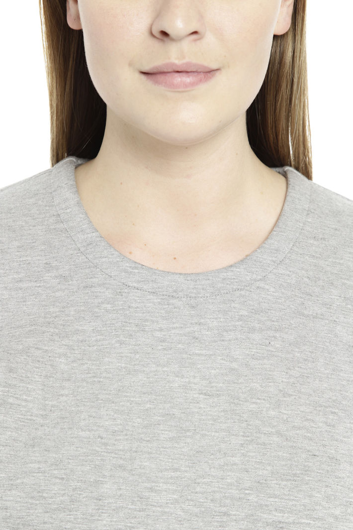 Felpa in jersey con inserto Diffusione Tessile Felpa in jersey con inserto Diffusione Tessile