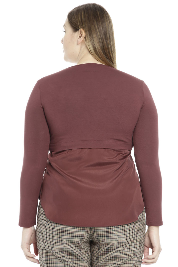 Blusa in jersey e crepe Diffusione Tessile Blusa in jersey e crepe Diffusione Tessile