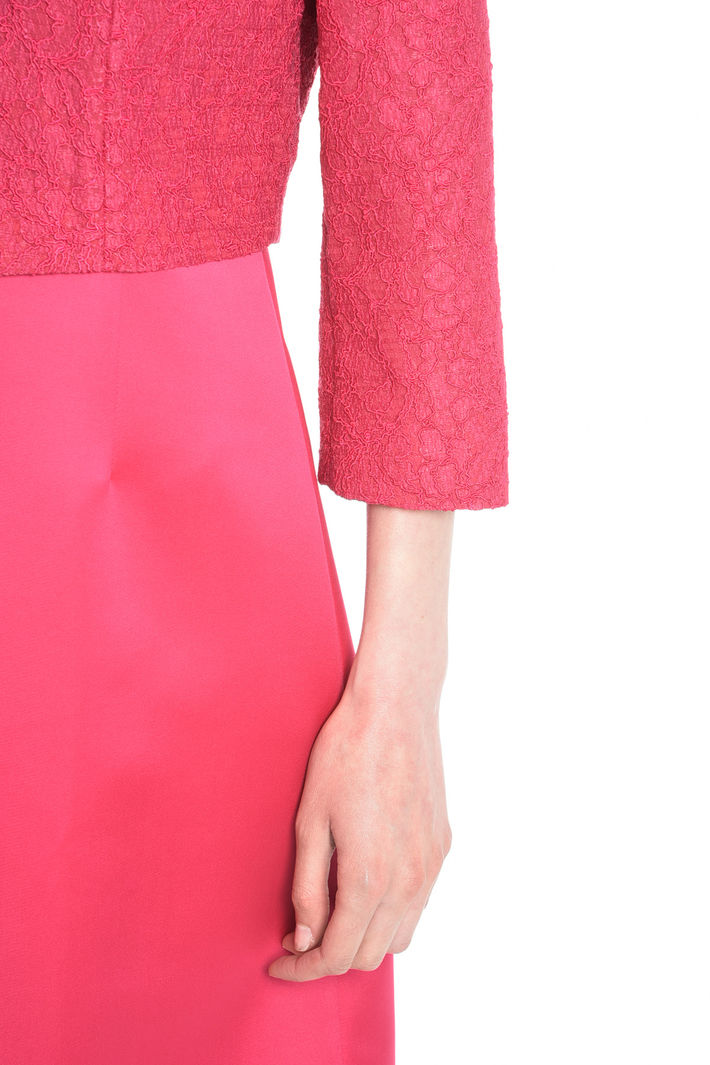 Giacca boxy in pizzo Diffusione Tessile Giacca boxy in pizzo Diffusione Tessile