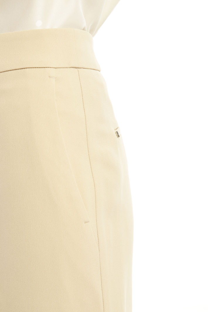 Pantalone cropped in viscosa Diffusione Tessile Pantalone cropped in viscosa Diffusione Tessile
