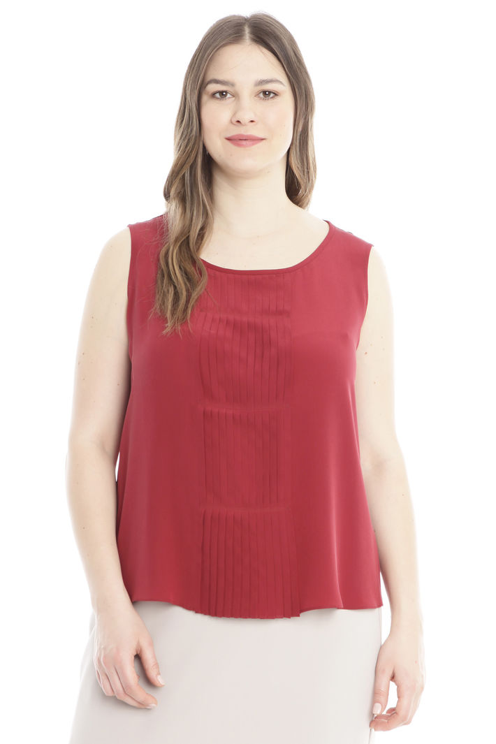 Top in crepe de chine Diffusione Tessile Top in crepe de chine Diffusione Tessile
