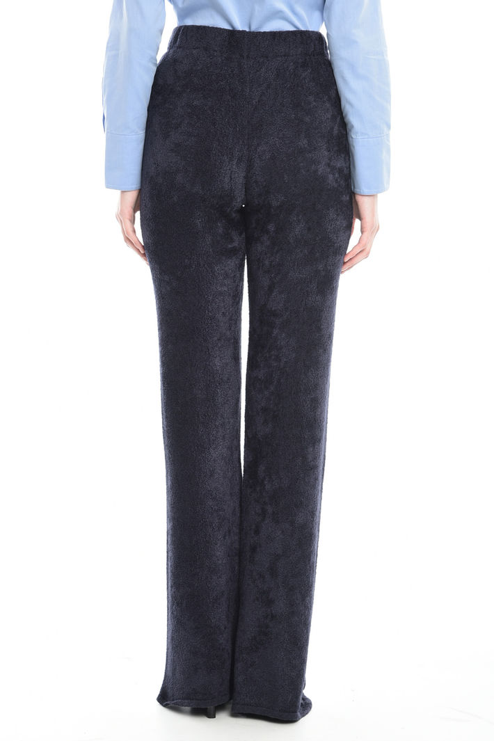 Pantaloni a zampa in ciniglia Diffusione Tessile Pantaloni a zampa in ciniglia Diffusione Tessile