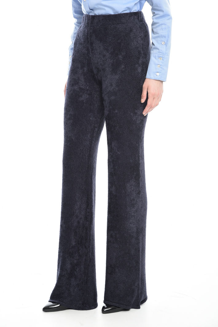 Pantaloni a zampa in ciniglia Diffusione Tessile Pantaloni a zampa in ciniglia Diffusione Tessile