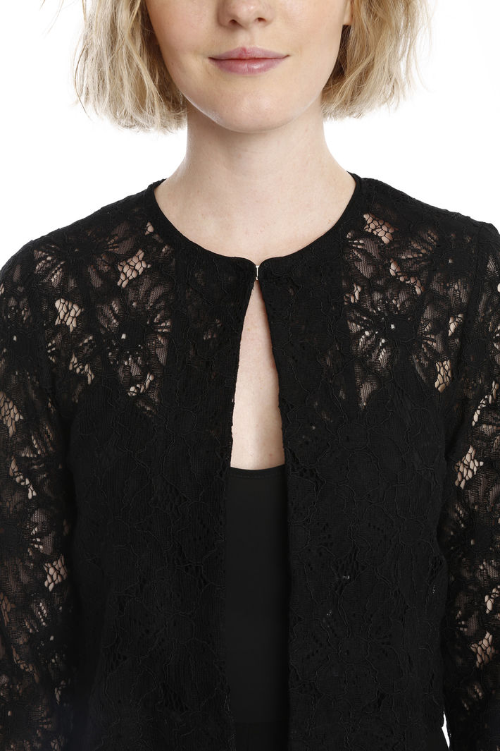 Giacca boxy in pizzo Diffusione Tessile Giacca boxy in pizzo Diffusione Tessile