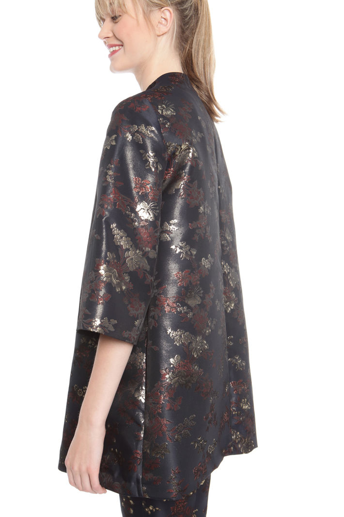 Spolverino in jacquard lurex Fashion Market Spolverino in jacquard lurex Fashion Market