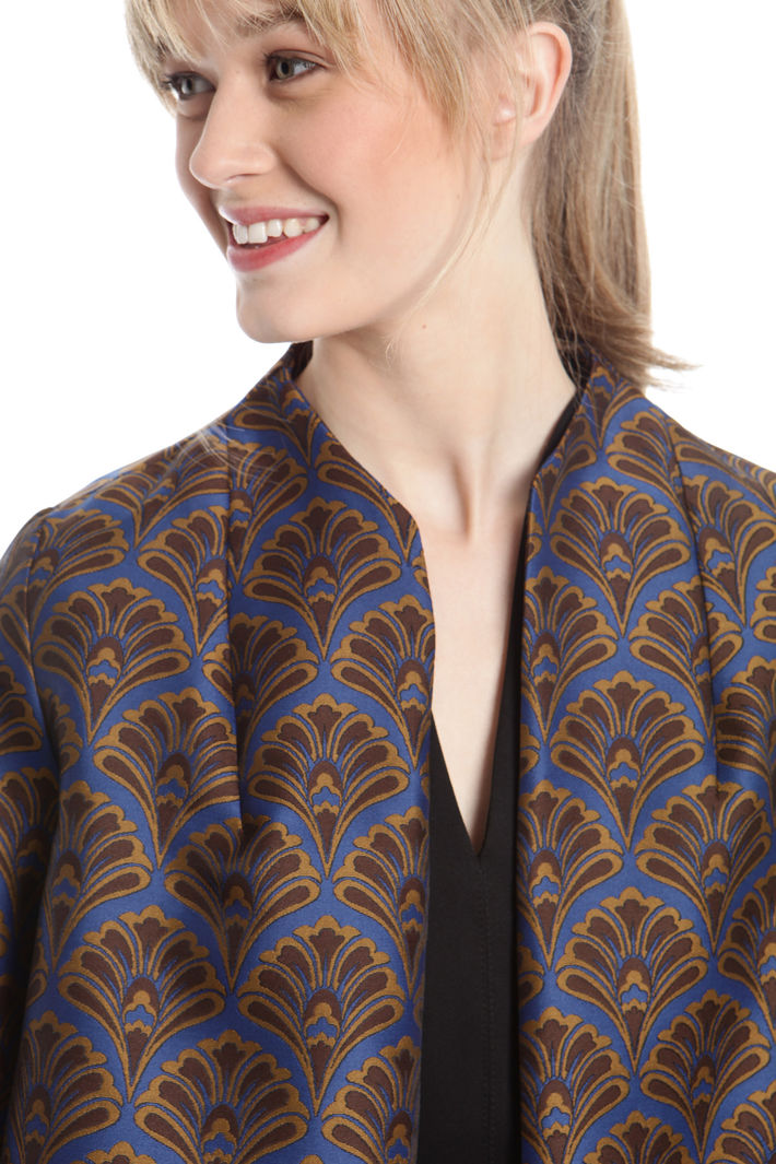 Spolverino in tessuto jacquard Fashion Market Spolverino in tessuto jacquard Fashion Market