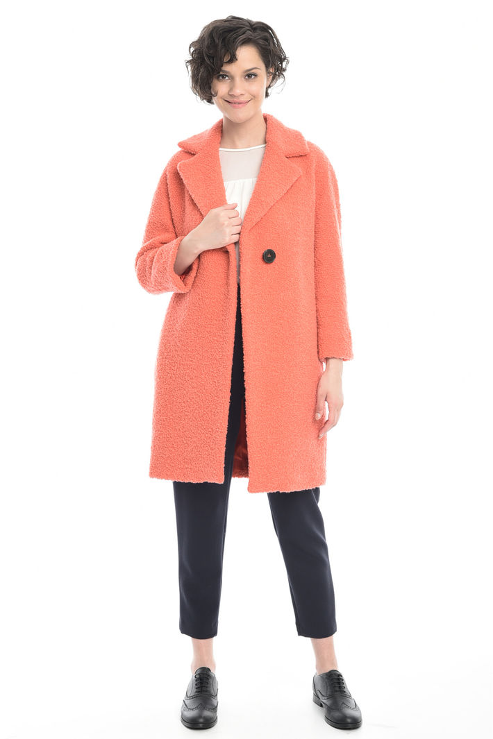 Cappotto in lana bouclè Diffusione Tessile Cappotto in lana bouclè Diffusione Tessile