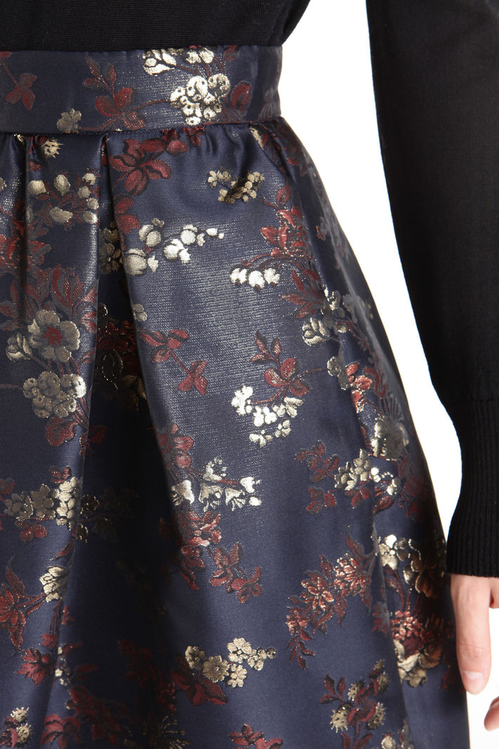 Gonna jacquard floreale Fashion Market Gonna jacquard floreale Fashion Market