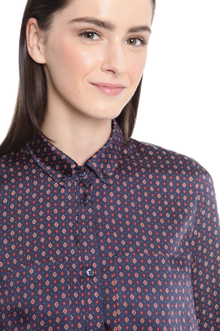Camicia in twill stampato Diffusione Tessile Camicia in twill stampato Diffusione Tessile