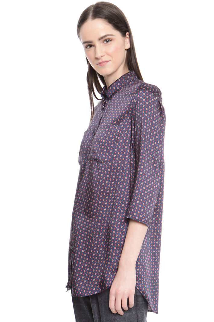 Camicia in twill stampato Diffusione Tessile Camicia in twill stampato Diffusione Tessile