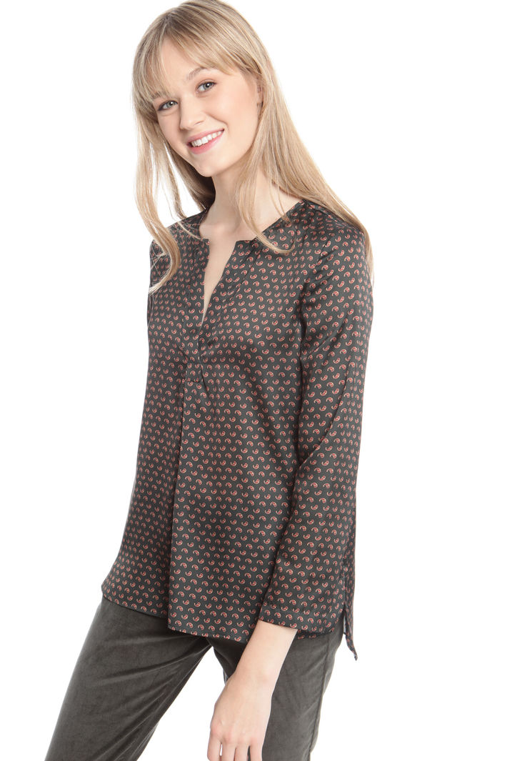 Blusa in crepe stampata Fashion Market Blusa in crepe stampata Fashion Market