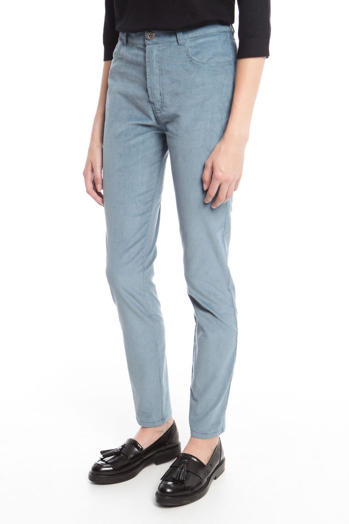 Pantalone in velluto stretch Fashion Market Pantalone in velluto stretch Fashion Market