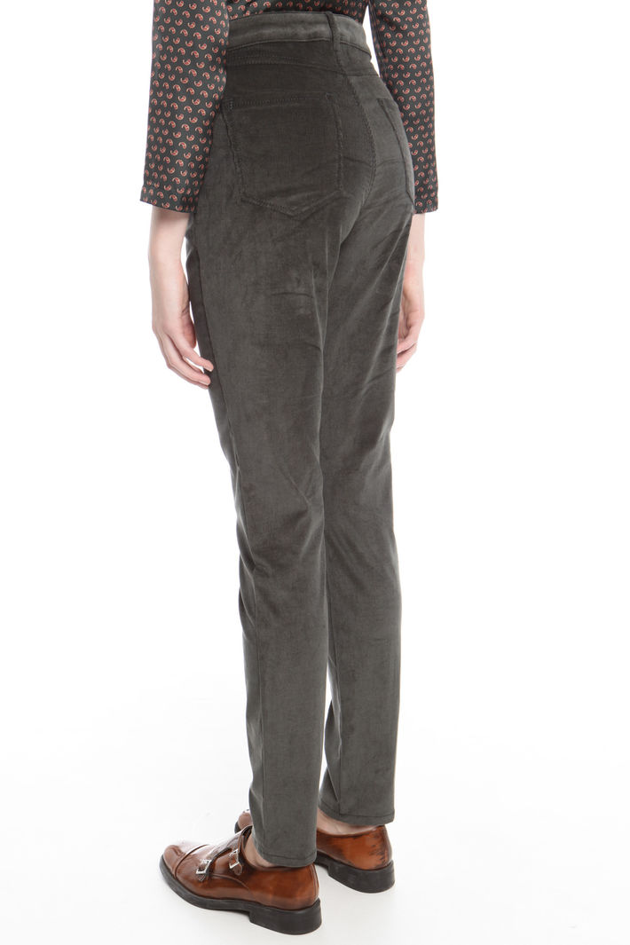 Pantalone in velluto stretch Fashion Market Pantalone in velluto stretch Fashion Market