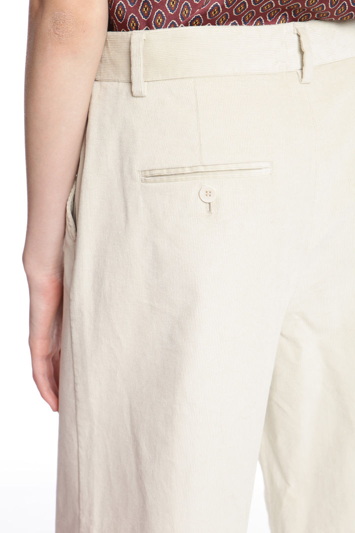Pantalone dritto in velluto Fashion Market Pantalone dritto in velluto Fashion Market