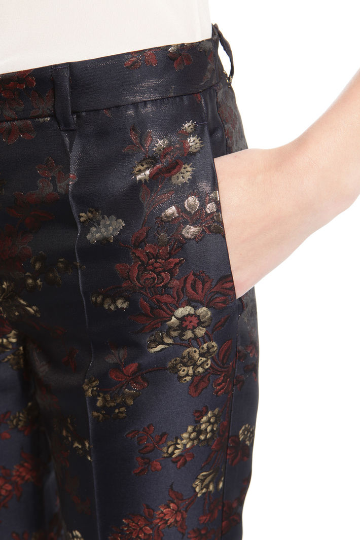 Pantalone in jacquard lurex Fashion Market Pantalone in jacquard lurex Fashion Market