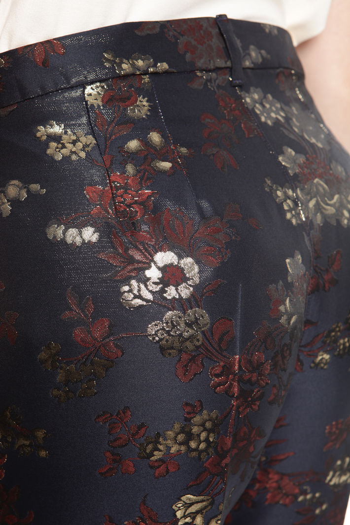 Pantalone in jacquard lurex Fashion Market Pantalone in jacquard lurex Fashion Market