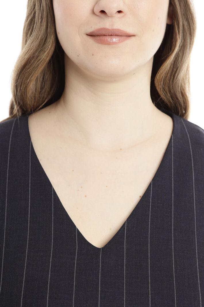 Blusa in flanella tinto filo Diffusione Tessile Blusa in flanella tinto filo Diffusione Tessile