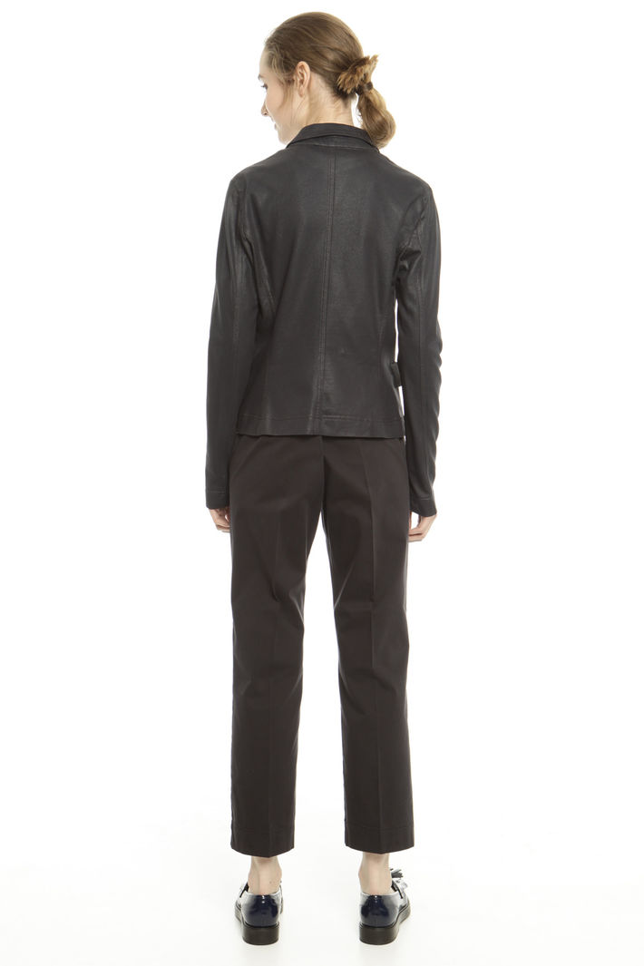Blazer in jersey spalmato Diffusione Tessile Blazer in jersey spalmato Diffusione Tessile