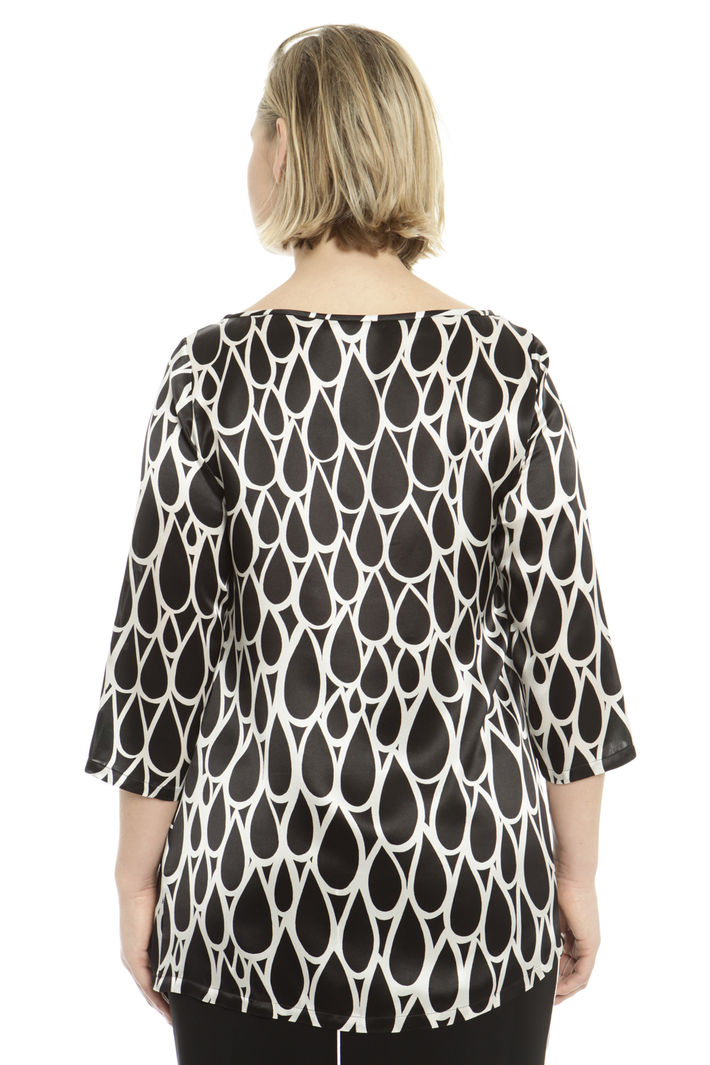 Blusa in raso di seta ricamato Diffusione Tessile Blusa in raso di seta ricamato Diffusione Tessile