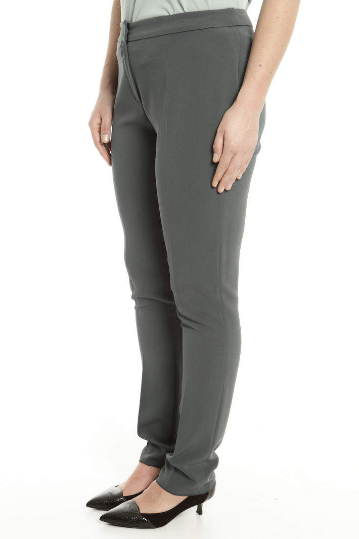 Pantaloni aderenti in cady Diffusione Tessile Pantaloni aderenti in cady Diffusione Tessile
