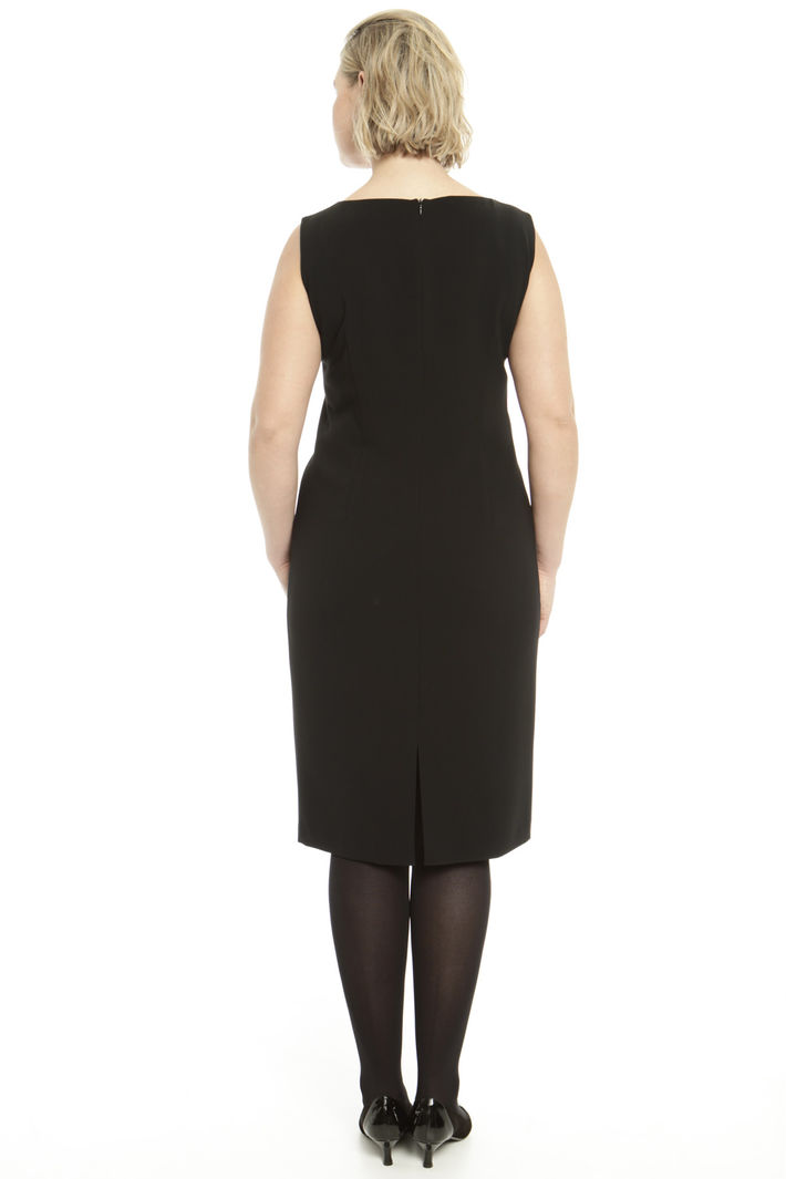 Abito con inserto jacquard Diffusione Tessile Abito con inserto jacquard Diffusione Tessile
