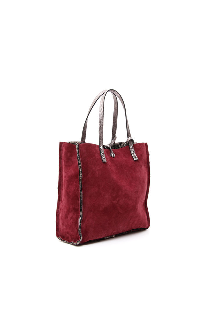 Borsa in pelle scamosciata Fashion Market Borsa in pelle scamosciata Fashion Market