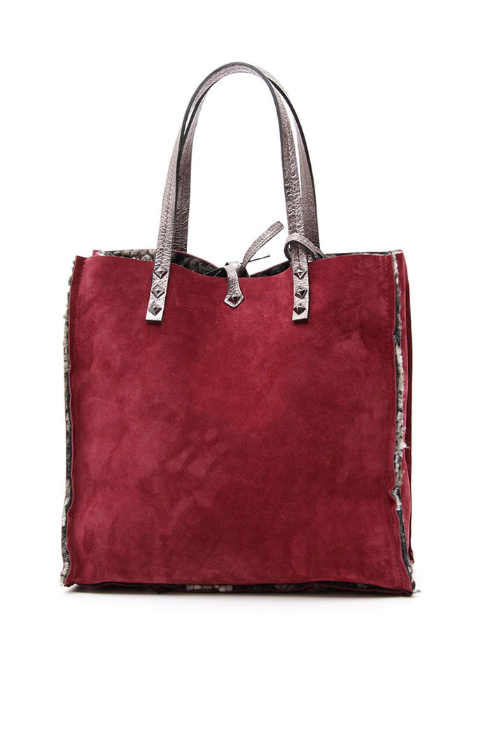 Borsa in pelle scamosciata Fashion Market Borsa in pelle scamosciata Fashion Market