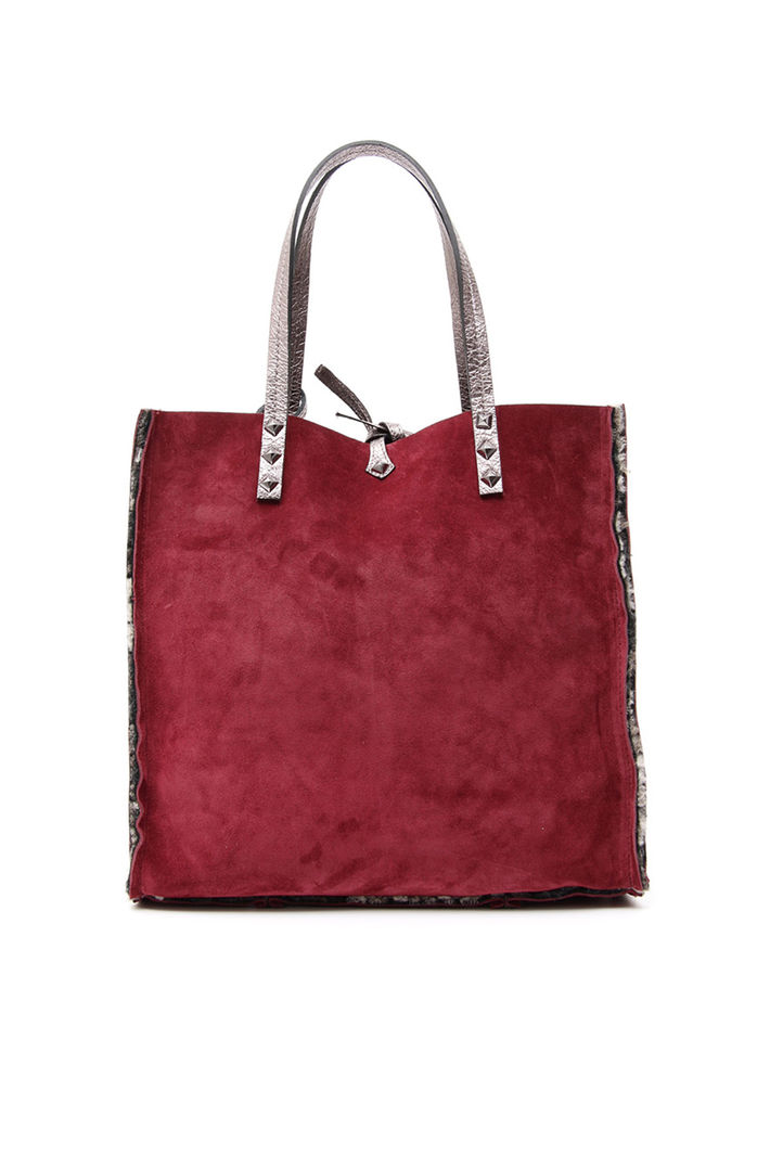 Borsa in pelle scamosciata Fashion Market Borsa in pelle scamosciata Fashion Market