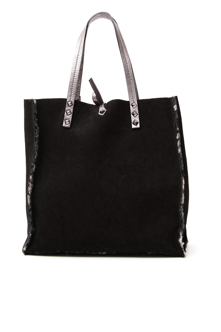 Borsa in pelle scamosciata Fashion Market Borsa in pelle scamosciata Fashion Market
