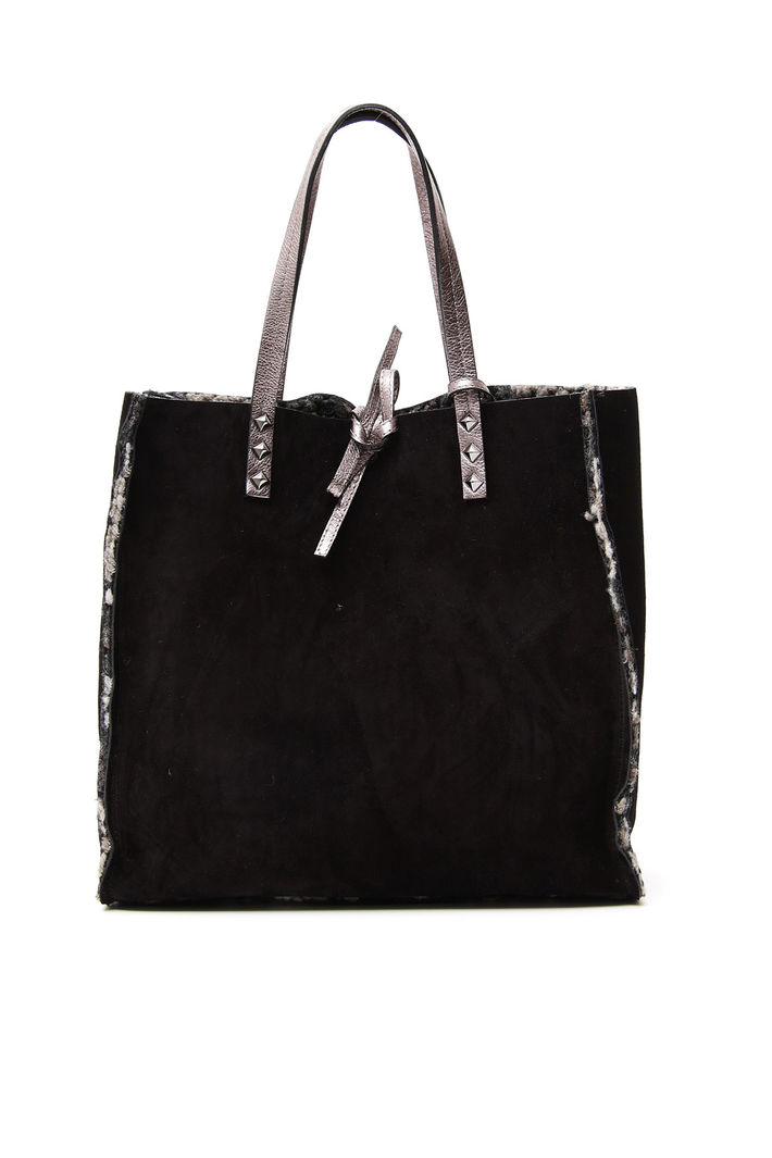 Borsa in pelle scamosciata Fashion Market Borsa in pelle scamosciata Fashion Market