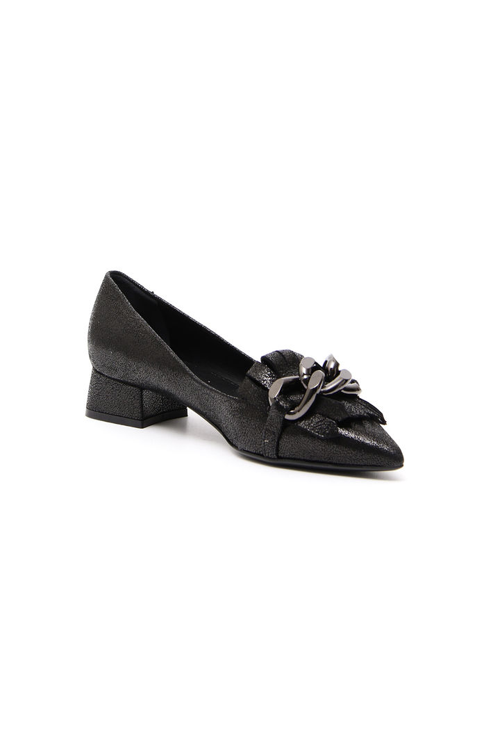 Ballerina in pelle con frangia Fashion Market Ballerina in pelle con frangia Fashion Market