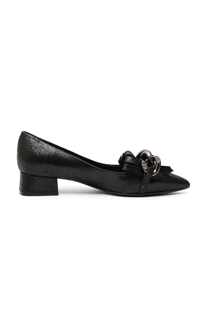 Ballerina in pelle con frangia Fashion Market Ballerina in pelle con frangia Fashion Market