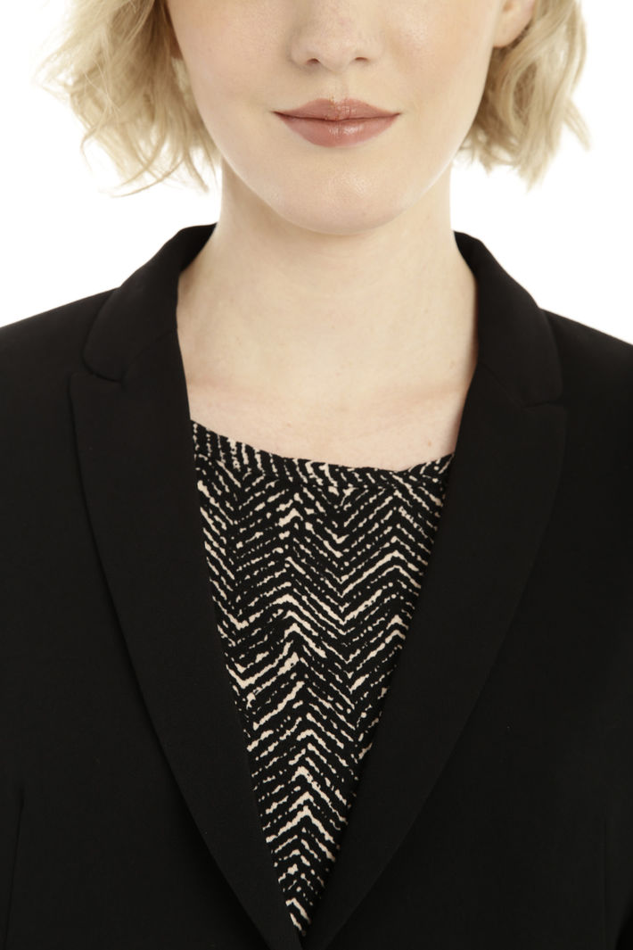 Blazer in cady Diffusione Tessile Blazer in cady Diffusione Tessile