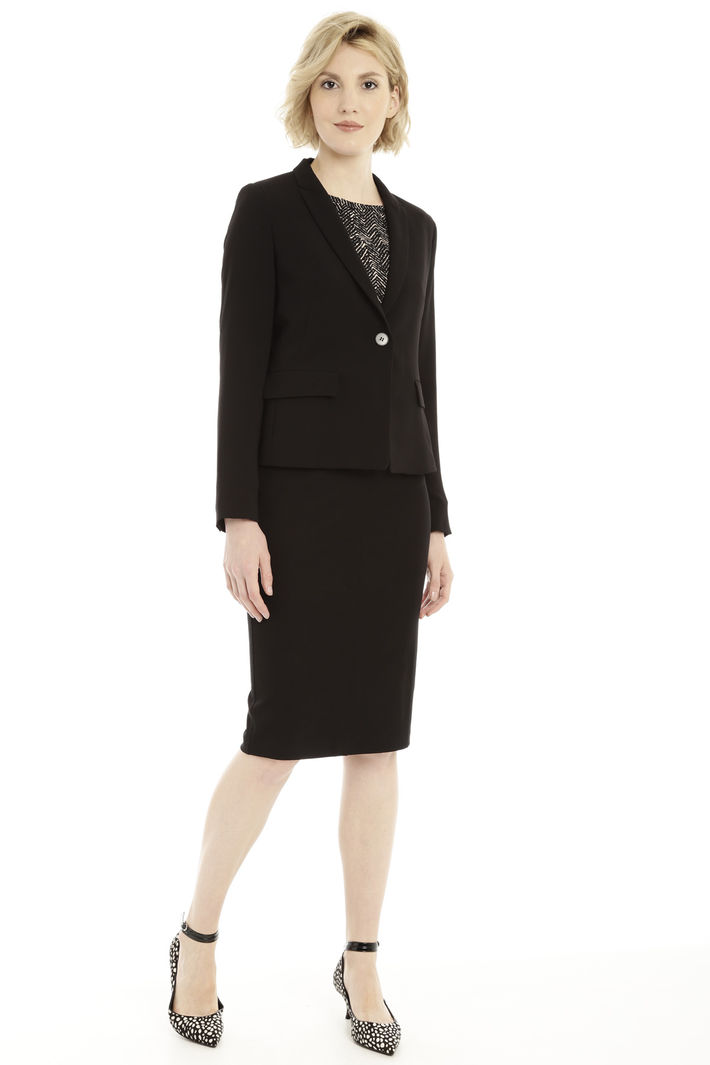 Blazer in cady Diffusione Tessile Blazer in cady Diffusione Tessile