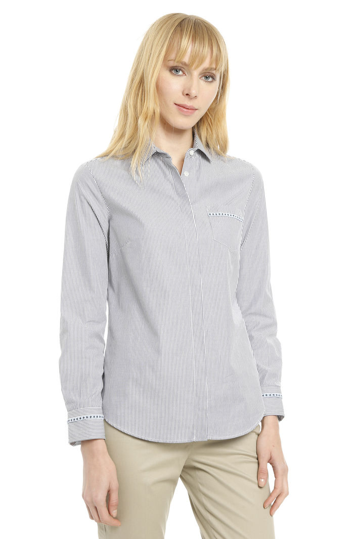 Camicia in popeline di cotone Diffusione Tessile Camicia in popeline di cotone Diffusione Tessile